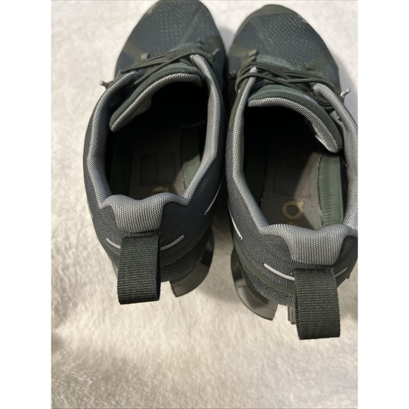 On Cloud 6 Running Shoes Olive Moss Men's Waterproof 8.5 - Picture 4 of 9